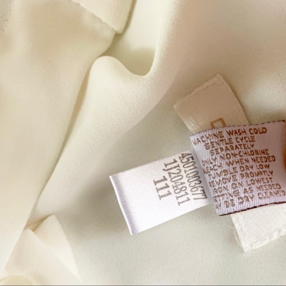 Chico’s Button Down Chiffon Shirt - Picture 5 of 5